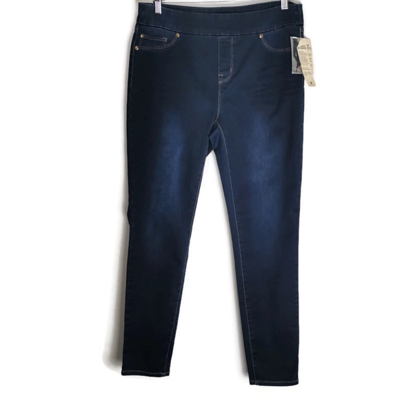 NWT Haggar Pull-On Dream Jeans 12 - Picture 2 of 6